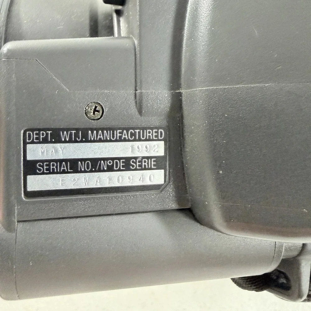 Panasonic‎ PV-S372D OmniMovie Super S-VHS VHSC Camcorder Video Camera UNTESTED